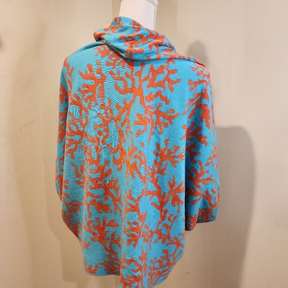 Top it Off Sweater Poncho OS - Picture 4 of 11